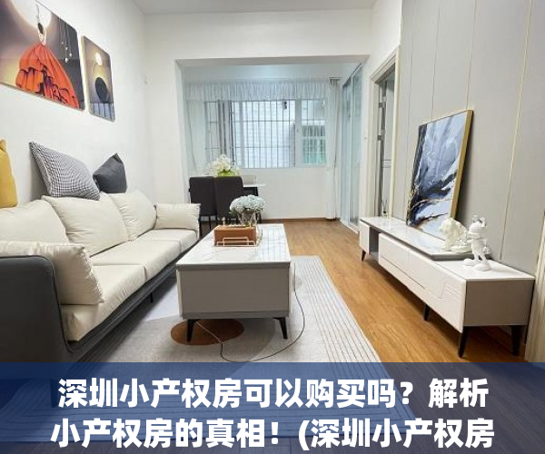 深圳小产权房可以购买吗？解析小产权房的真相！(深圳小产权房可以买吗?知乎)