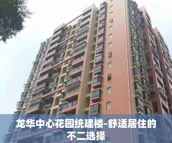 龙华中心花园统建楼-舒适居住的不二选择
