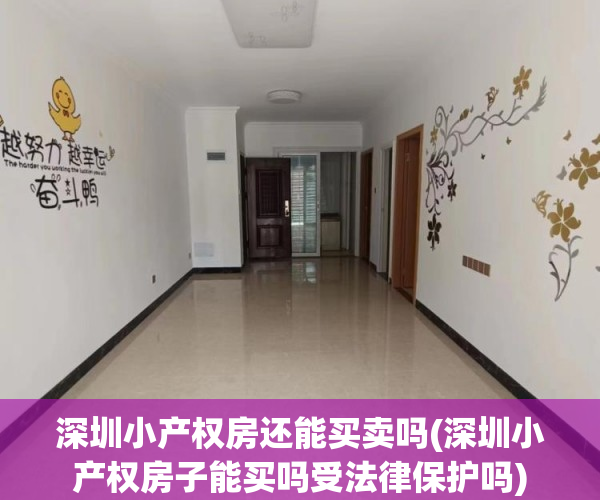 深圳小产权房还能买卖吗(深圳小产权房子能买吗受法律保护吗) 深圳小产权房还能买卖吗(深圳小产权房子能买吗受法律保护吗)