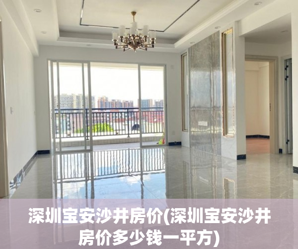 深圳宝安沙井房价(深圳宝安沙井房价多少钱一平方)