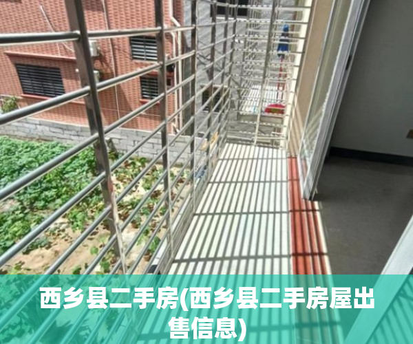 西乡县二手房(西乡县二手房屋出售信息)