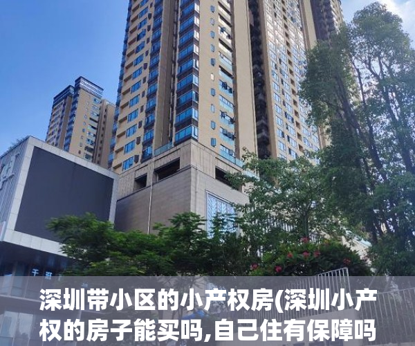 深圳带小区的小产权房(深圳小产权的房子能买吗,自己住有保障吗?) 深圳带小区的小产权房(深圳小产权的房子能买吗,自己住有保障吗?)