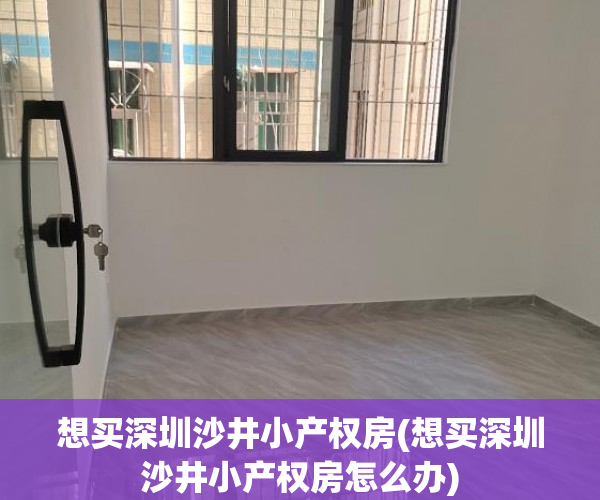 想买深圳沙井小产权房(想买深圳沙井小产权房怎么办) 想买深圳沙井小产权房(想买深圳沙井小产权房怎么办)