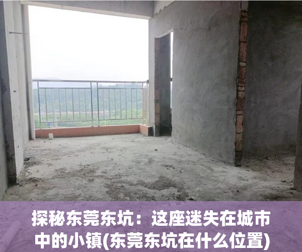 探秘东莞东坑：这座迷失在城市中的小镇(东莞东坑在什么位置)