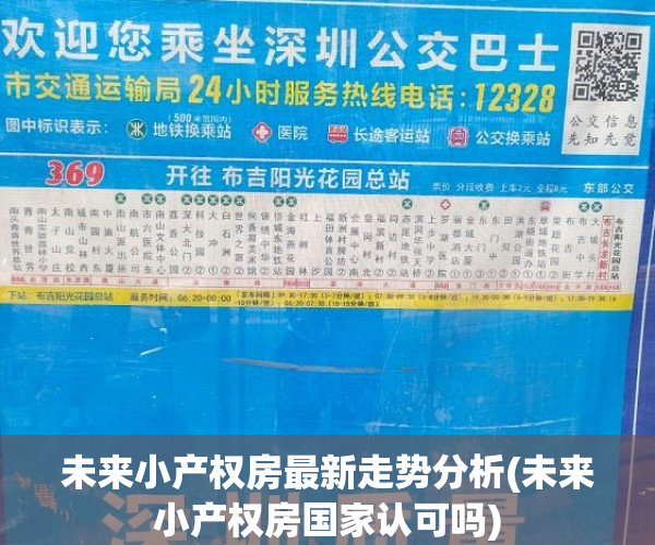 未来小产权房最新走势分析(未来小产权房国家认可吗)