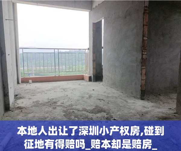 本地人出让了深圳小产权房,碰到征地有得赔吗_赔本却是赔房_