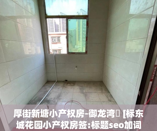 厚街新塘小产权房-御龙湾​ [标东城花园小产权房签:标题seo加词]