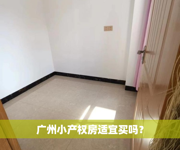 广州小产权房适宜买吗？