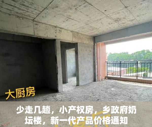 少走几趟，小产权房，乡政府奶坛楼，新一代产品价格通知
