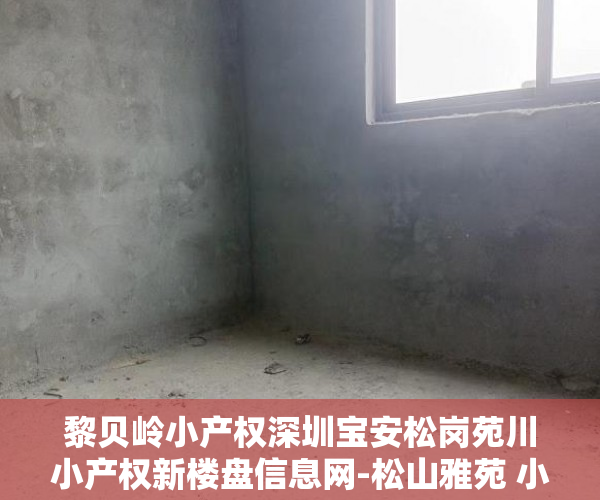 黎贝岭小产权深圳宝安松岗苑川小产权新楼盘信息网-松山雅苑 小产权 黎贝岭小产权深圳宝安松岗苑川小产权新楼盘信息网-松山雅苑 小产权