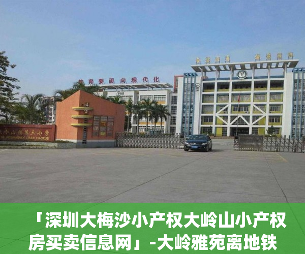 「深圳大梅沙小产权大岭山小产权房买卖信息网」-大岭雅苑离地铁口200米， 小产权房买卖_微软