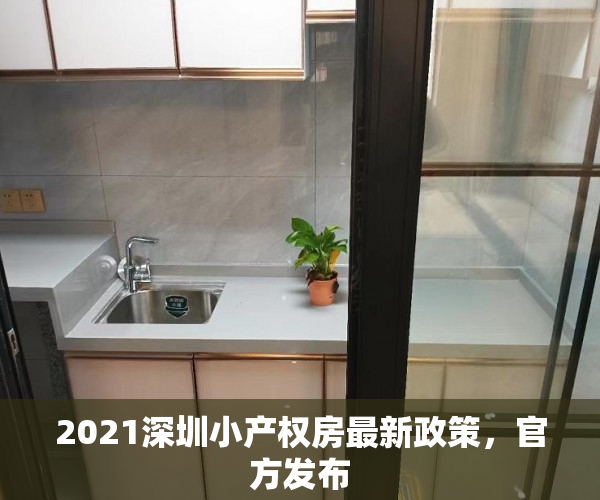 2021深圳小产权房最新政策，官方发布
