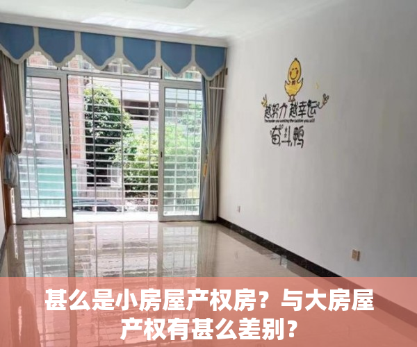 甚么是小房屋产权房？与大房屋产权有甚么差别？