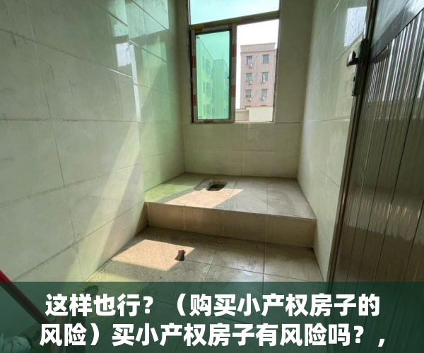 这样也行？（购买小产权房子的风险）买小产权房子有风险吗？，购买小产权房有什么风险，