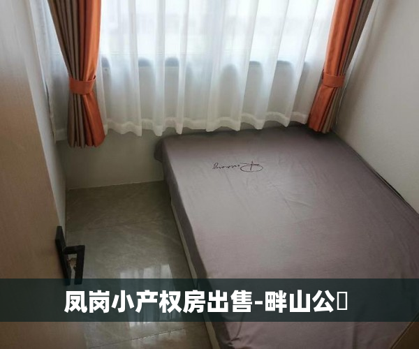 凤岗小产权房出售-畔山公館 