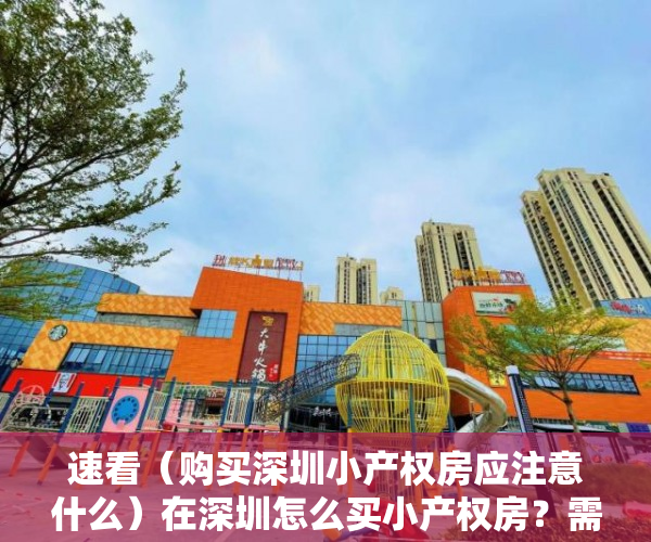 速看（购买深圳小产权房应注意什么）在深圳怎么买小产权房？需要注意哪些事项？，深圳小产权房购买注意事项，