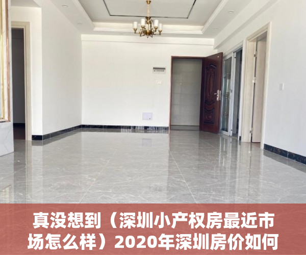 真没想到（深圳小产权房最近市场怎么样）2020年深圳房价如何，小产权房能买吗，用来投资自住怎么样？，深圳小产权房好卖出去吗，
