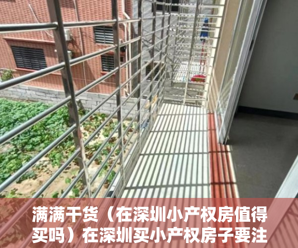 满满干货（在深圳小产权房值得买吗）在深圳买小产权房子要注意哪些什么？，深圳哪里小产权房值得买，