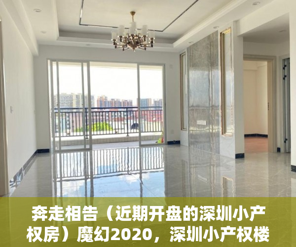 奔走相告（近期开盘的深圳小产权房）魔幻2020，深圳小产权楼市最后一个月，疯抢的竟是这里！，深圳宝安2020年小产权房开盘，