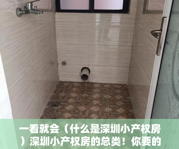 一看就会（什么是深圳小产权房）深圳小产权房的总类！你要的干货都在这里！，深圳这么多小产权房何去何从，