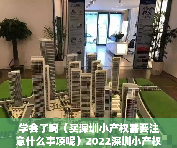 学会了吗（买深圳小产权需要注意什么事项呢）2022深圳小产权八大买房使用技巧推荐！(你必须知道的买房秘籍)，买深圳小产权需要注意什么事项和手续，