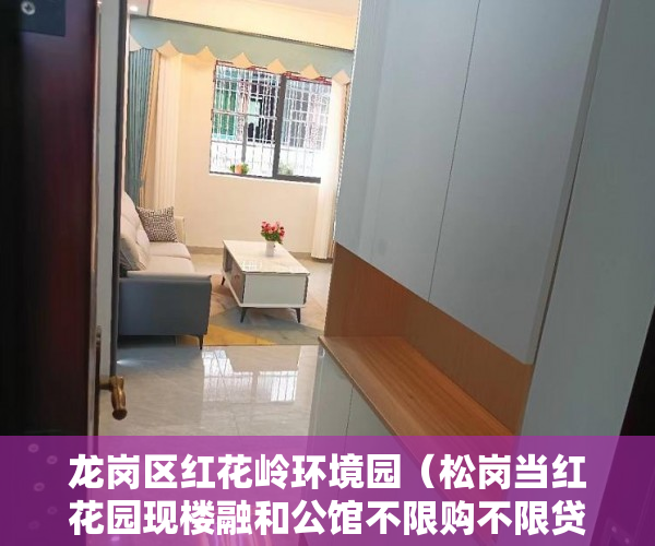 龙岗区红花岭环境园（松岗当红花园现楼融和公馆不限购不限贷无需名额 ）小产权房多久可以过户手续，