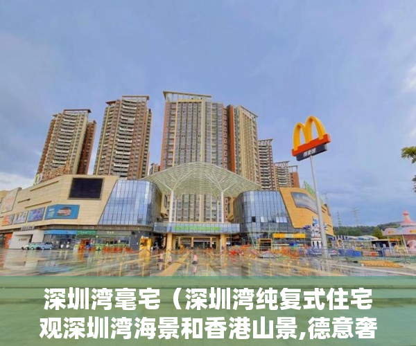 深圳湾毫宅（深圳湾纯复式住宅观深圳湾海景和香港山景,德意奢装品牌, ）小产权转大产权多久可以卖，