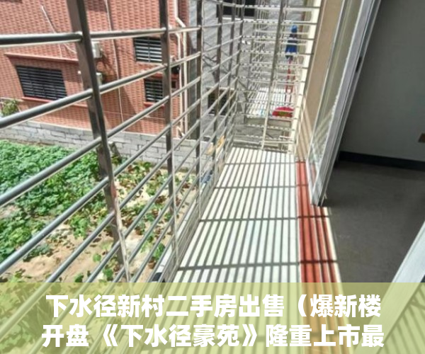 下水径新村二手房出售（爆新楼开盘 《下水径豪苑》隆重上市最牛拆迁楼盘 ）买小产权贷款审核多久，