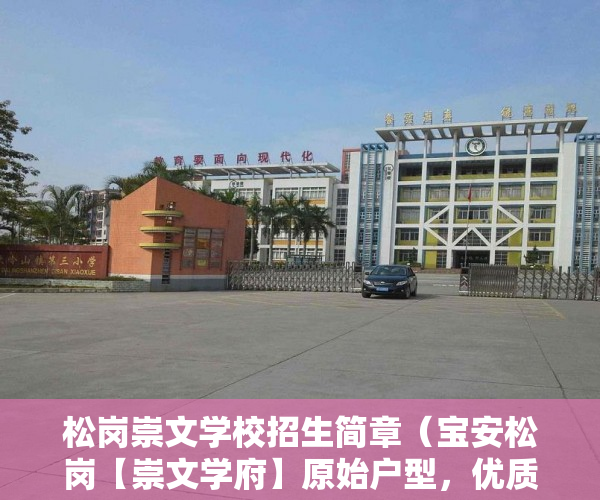 松岗崇文学校招生简章（宝安松岗【崇文学府】原始户型，优质楼盘火爆来袭 ）小产权房拆除后多久可以拆除，