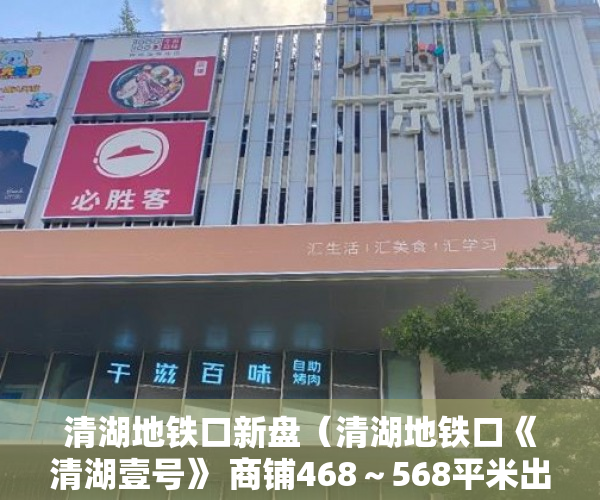 清湖地铁口新盘（清湖地铁口《清湖壹号》 商铺468～568平米出售 ）落户小产权房多久可以买卖，