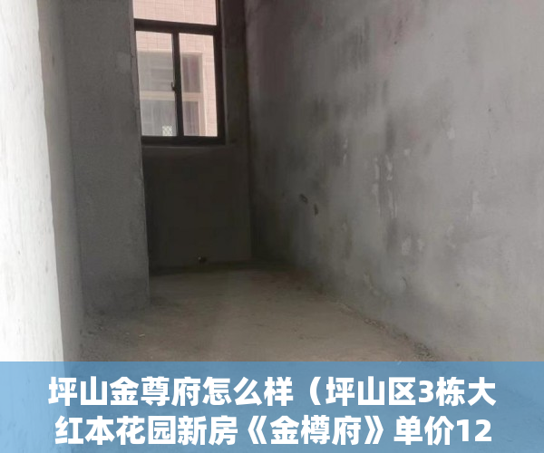 坪山金尊府怎么样（坪山区3栋大红本花园新房《金樽府》单价12万㎡起！！ ）小产权时间多久，