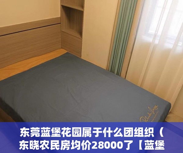 东莞蓝堡花园属于什么团组织（东晓农民房均价28000了【蓝堡花园】5月25开盘 ）买村委小产权房子怎么办，