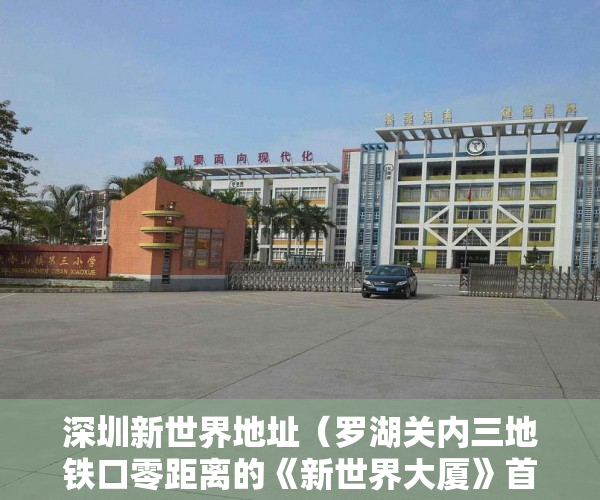 深圳新世界地址（罗湖关内三地铁口零距离的《新世界大厦》首付5万起 ）小产权多久不用缴税，