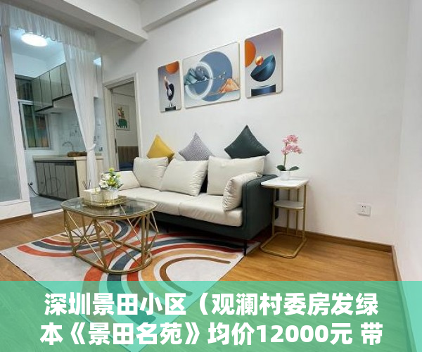深圳景田小区（观澜村委房发绿本《景田名苑》均价12000元 带精装修 轻 ）小产权房多久可以买卖，
