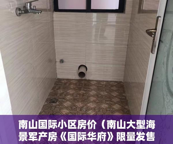 南山国际小区房价（南山大型海景军产房《国际华府》限量发售，户户南北通透 ）小产权多久能办房产证，