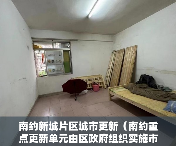 南约新城片区城市更新（南约重点更新单元由区政府组织实施市政府审批携手中 ）深圳小产权卖了多久能申请公租房，
