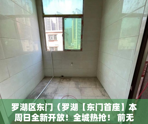 罗湖区东门（罗湖【东门首座】本周日全新开放！全城热抢！ 前无古人 ）怎么贷款买小产权房，