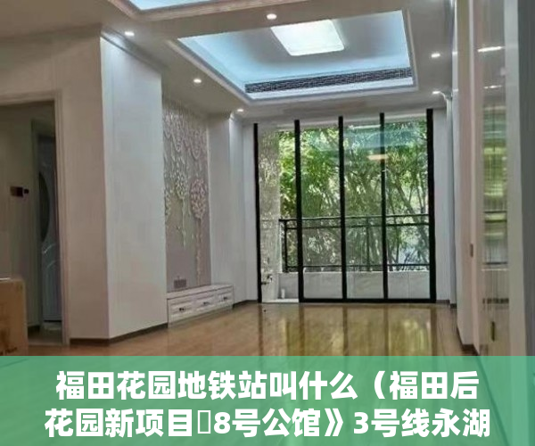 福田花园地铁站叫什么（福田后花园新项目巜8号公馆》3号线永湖地铁站800米 ）小产权房无效返还购房人的损失怎么判，