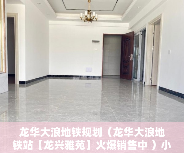 龙华大浪地铁规划（龙华大浪地铁站【龙兴雅苑】火爆销售中 ）小产权三手房买卖合同怎么处理，