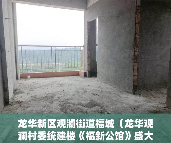 龙华新区观澜街道福城（龙华观澜村委统建楼《福新公馆》盛大开盘 ）乡镇上有小产权房怎么办，