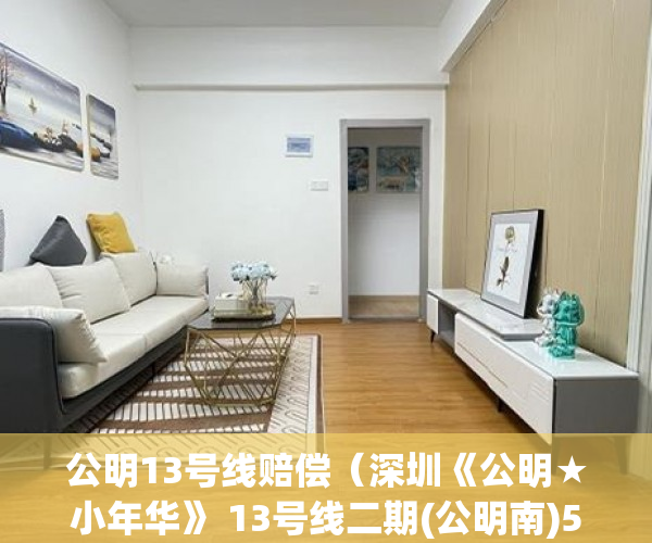 公明13号线赔偿（深圳《公明★小年华》 13号线二期(公明南)500米6号开盘 ）小产权房多久，