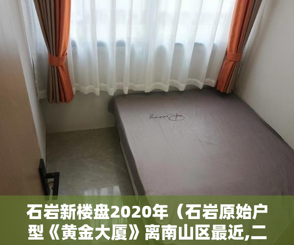 石岩新楼盘2020年（石岩原始户型《黄金大厦》离南山区最近,二房418万套起 ）小产权房价值怎么评估，