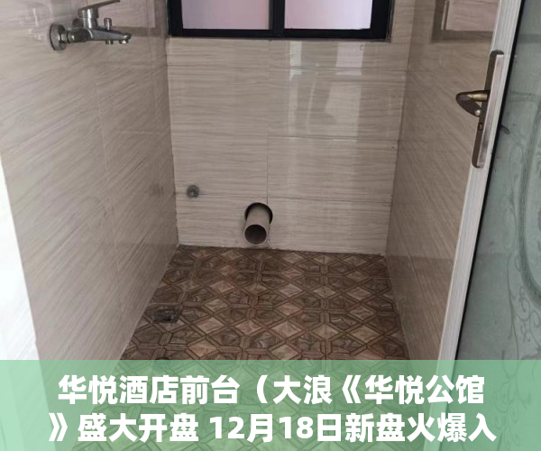 华悦酒店前台（大浪《华悦公馆》盛大开盘 12月18日新盘火爆入市 ）小产权房多久可以买，