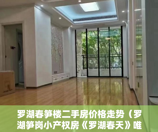 罗湖春笋楼二手房价格走势（罗湖笋岗小产权房《罗湖春天》唯一在售的小产权房 ）小产权换大产权需要多久，