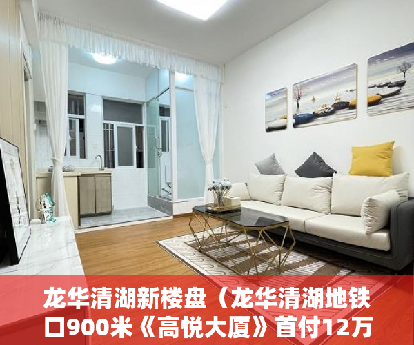 龙华清湖新楼盘（龙华清湖地铁口900米《高悦大厦》首付12万起！已规划旧 ）拆迁后变小产权房怎么办，