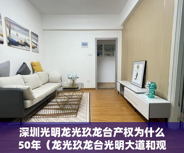 深圳光明龙光玖龙台产权为什么50年（龙光玖龙台光明大道和观光路交汇 均价约46500元平方米 ）小产权改名费怎么算，