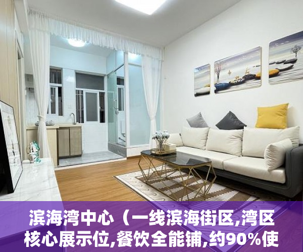 滨海湾中心（一线滨海街区,湾区核心展示位,餐饮全能铺,约90%使用率 ）小产权房卖了多久，