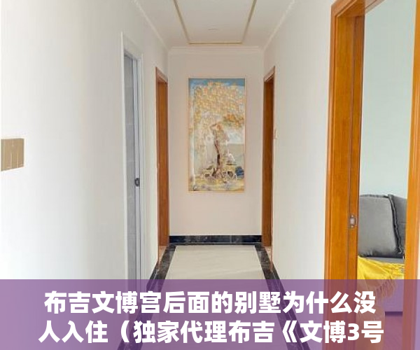 布吉文博宫后面的别墅为什么没人入住（独家代理布吉《文博3号》价格绝对低）小产权打买卖协议无效要打多久，