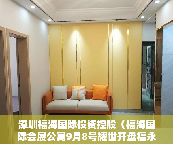 深圳福海国际投资控股（福海国际会展公寓9月8号耀世开盘福永最便宜的2栋集资房 ）小产权房怎么过户，