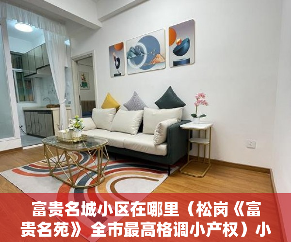 富贵名城小区在哪里（松岗《富贵名苑》 全市最高格调小产权）小产权的房子怎么卖，